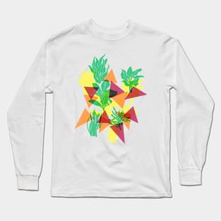 Plants and Shapes Long Sleeve T-Shirt